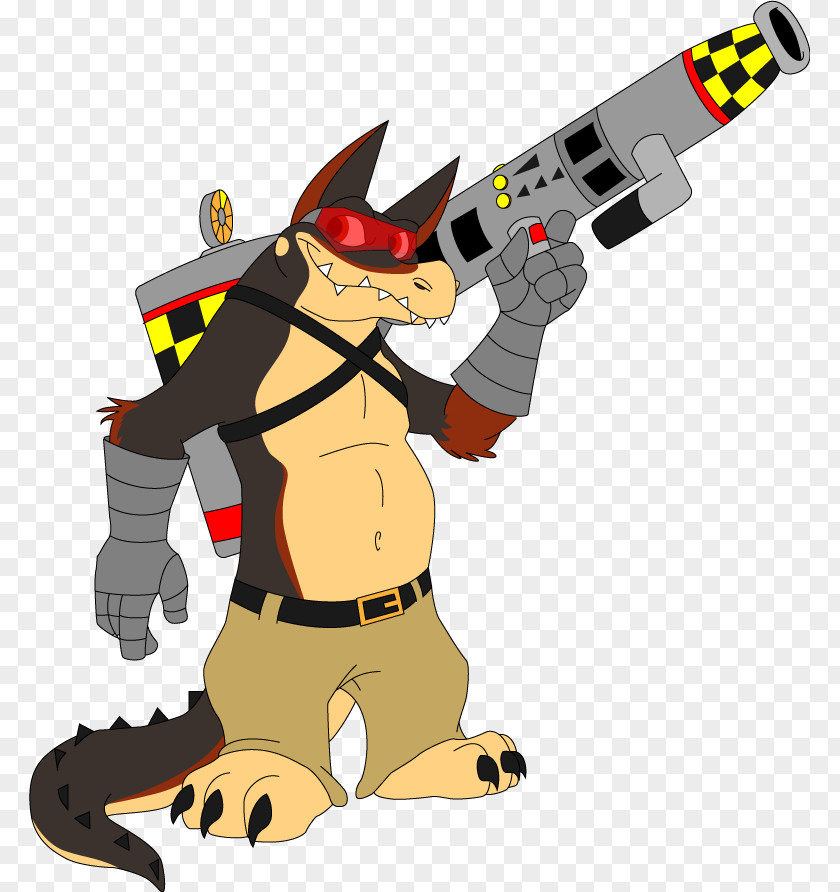 Dingodile Ripper Roo Crash Bandicoot PNG