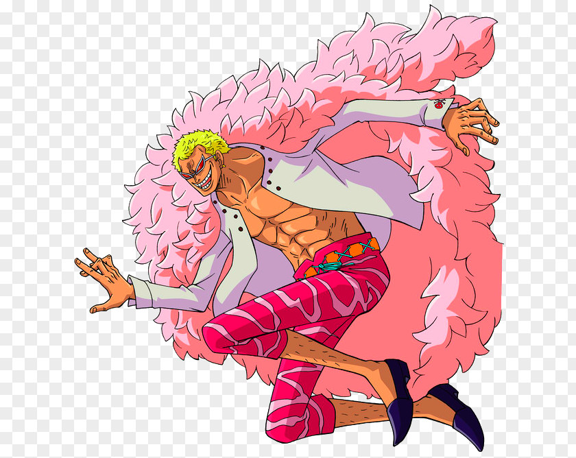 Flamingos Donquixote Doflamingo One Piece Treasure Cruise Boa Hancock Trafalgar D. Water Law PNG