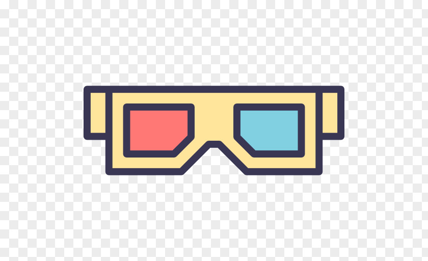 Glasses Polarized 3D System Film Cinema Clapperboard PNG