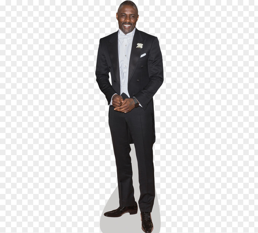 Idris Elba Tuxedo Lapel Suit Dress Pants PNG