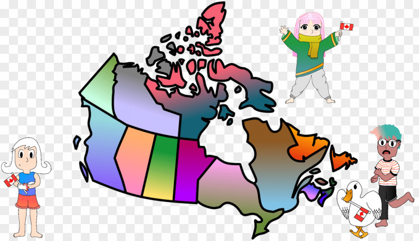 Illustration Clip Art Canada Human Behavior Map PNG