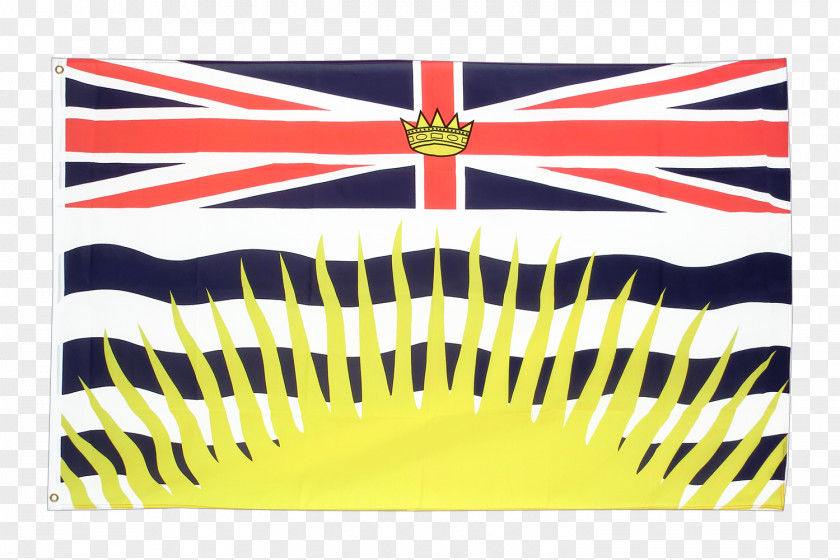 Nostalgic British Flag Of Columbia Alberta Canada PNG