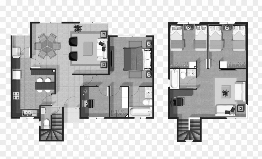 Albatross Colina Liray Stay, Chicureo House Floor Plan PNG