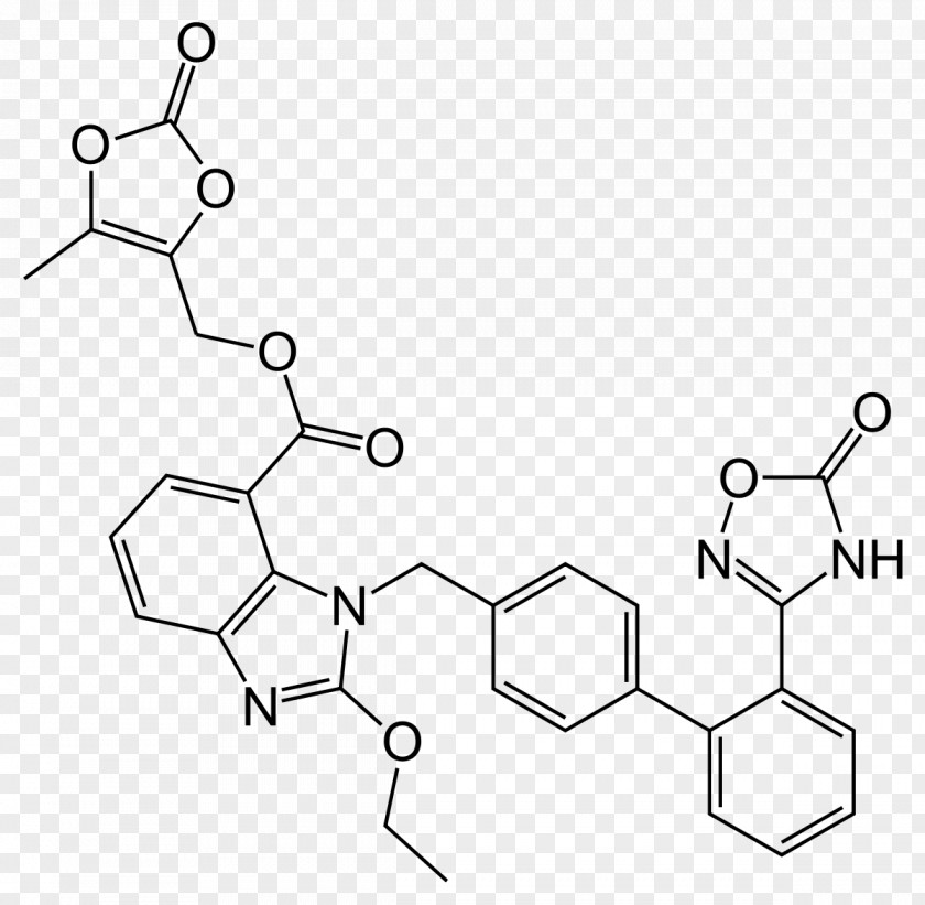 Azilsartan Olmesartan Angiotensin II Receptor Blocker Pharmaceutical Drug PNG