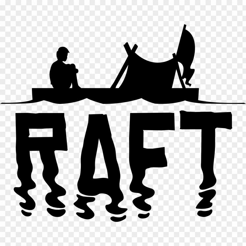 The Raft Logo Game Clip Art PNG