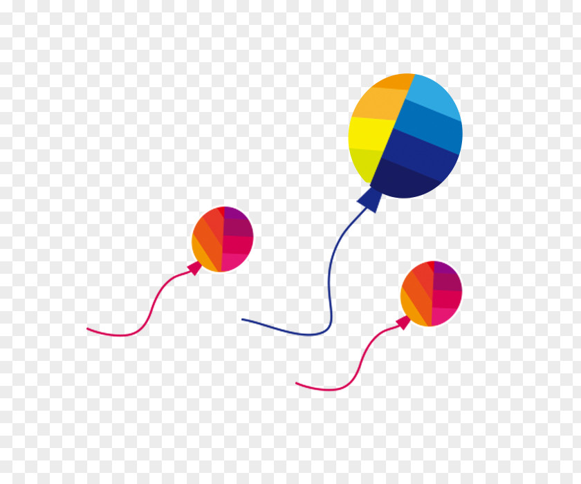 Colored Balloons Balloon Clip Art PNG