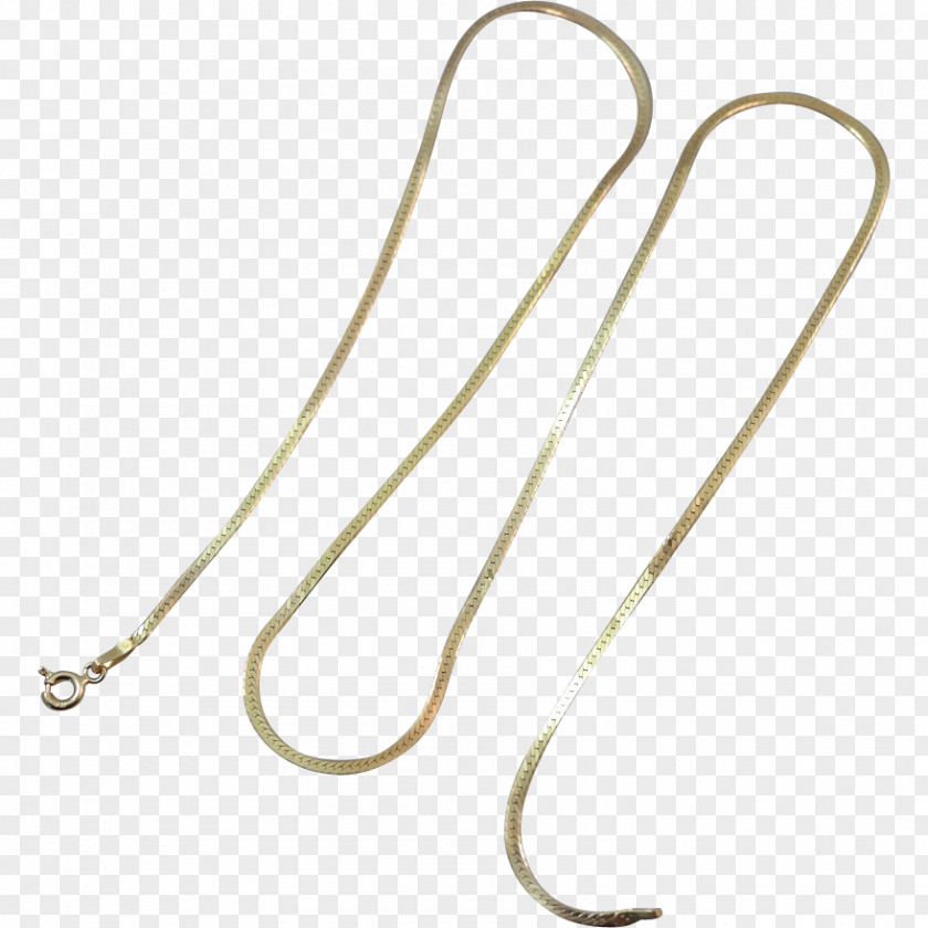 Gold Colored Necklace Chain Jewellery PNG