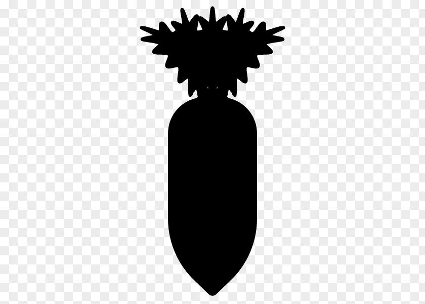 Silhouette Daikon Black And White PNG