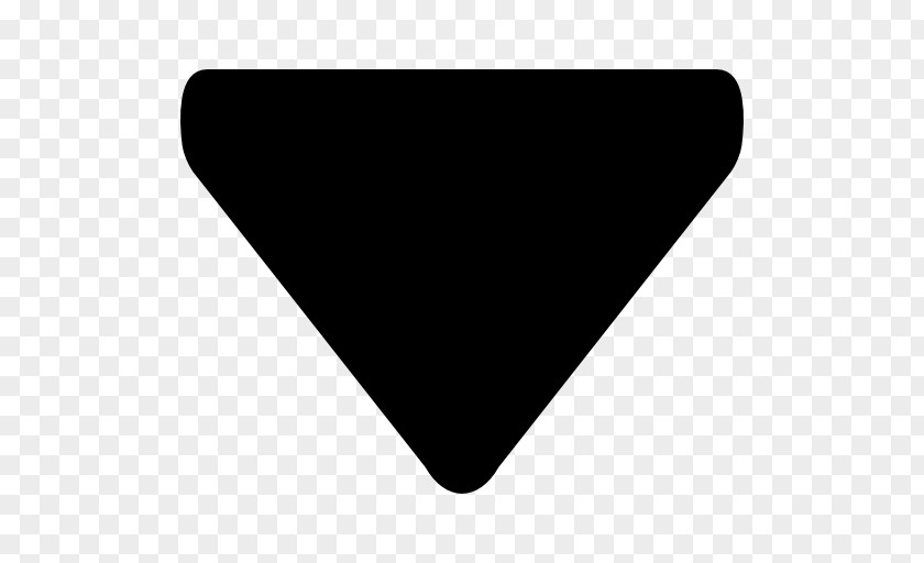 Triangular Arrow Symbol PNG