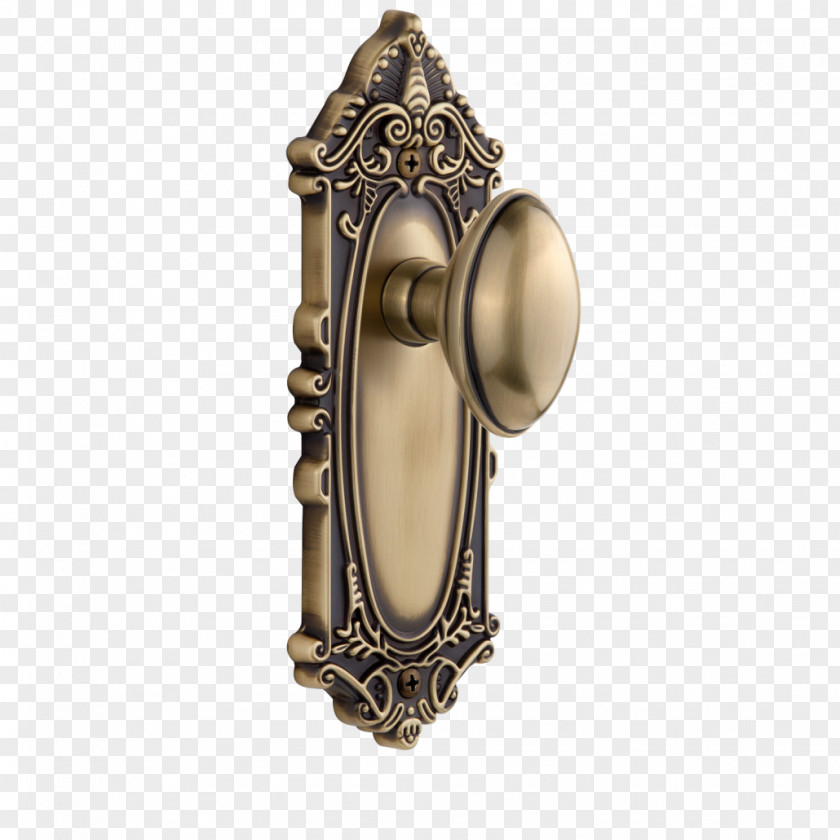 Brass Door Handle Metal Lead PNG