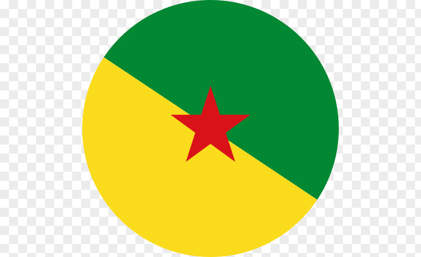 French Guiana Flag. PNG