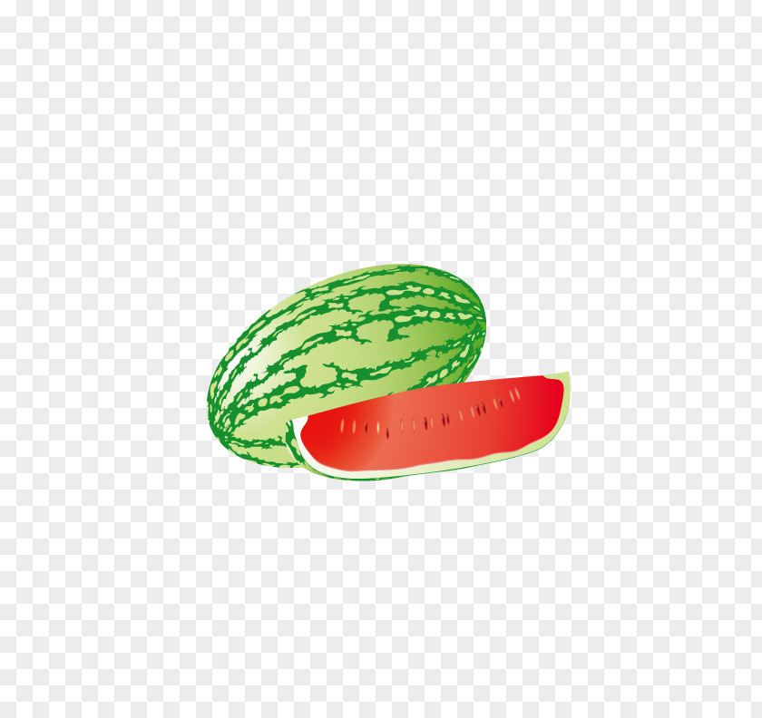 Fresh Ripe Watermelon Euclidean Vector Clip Art PNG