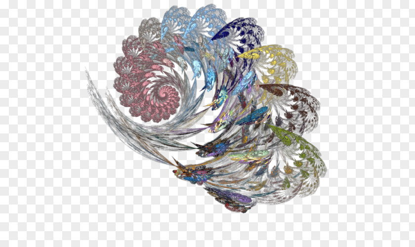 Ggo Brooch Fractal Blogger PNG