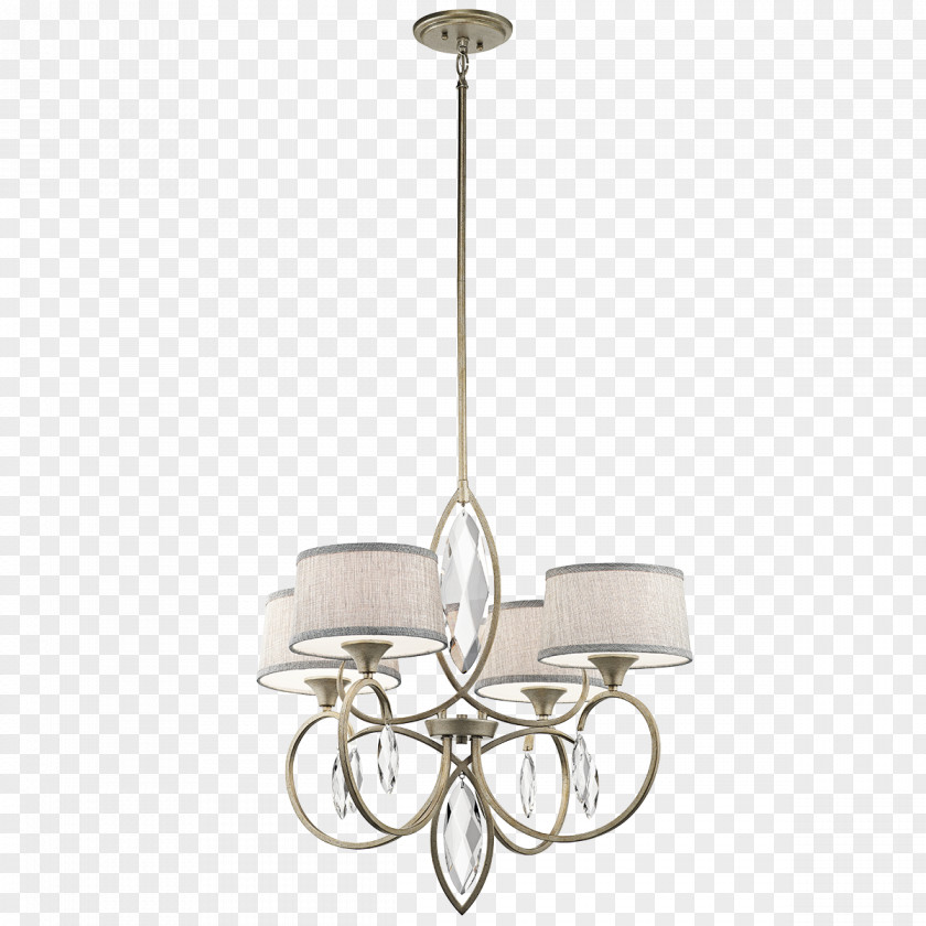 Gold Chandelier Lighting Light Fixture Pendant PNG