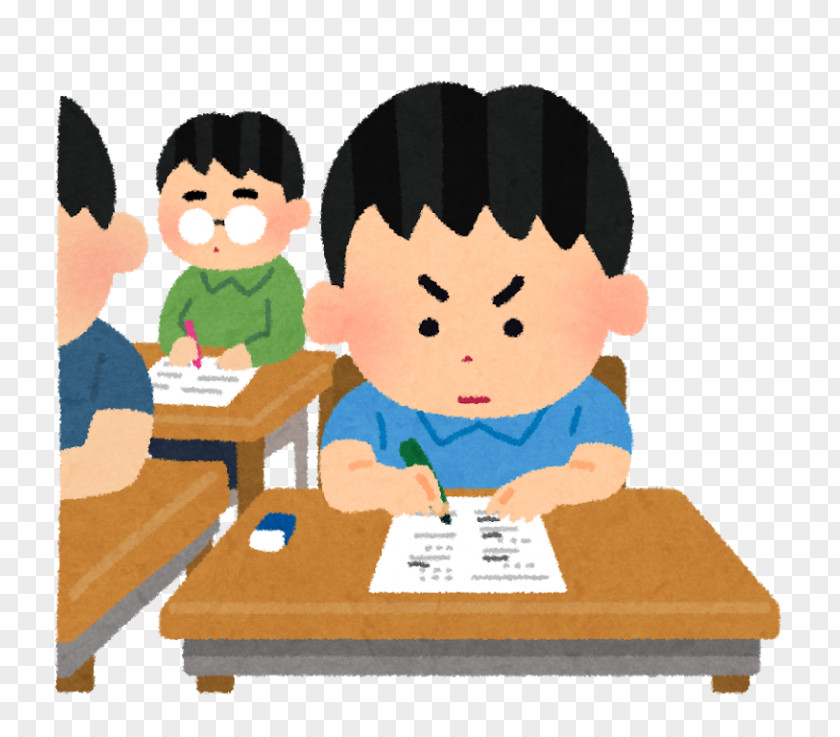 Homework Education Cartoon Learning Sharing Child Desk PNG