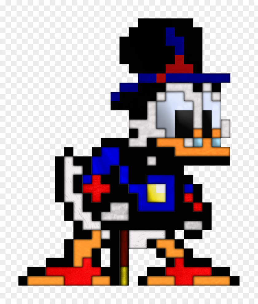 Pixel DuckTales: Remastered Scrooge McDuck Art PNG