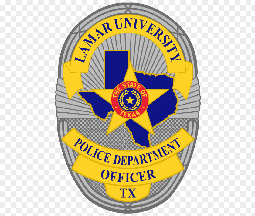 Police Badge Lamar University Department Officer Law Enforcement PNG