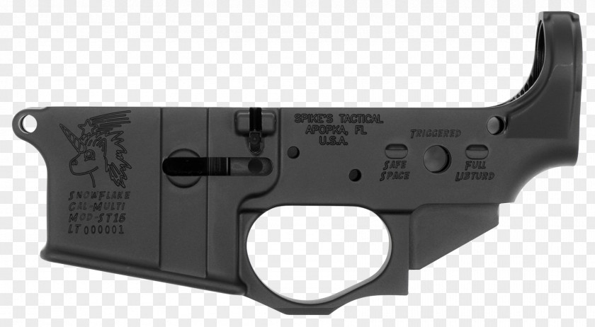 Snowflake Receiver Semi-automatic Firearm .223 Remington PNG