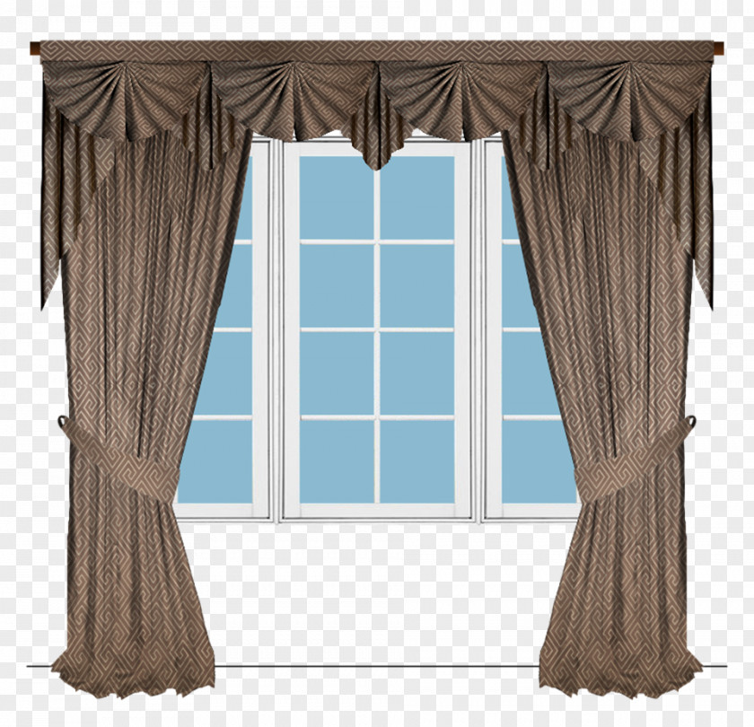 Stylish Beauty Spa Curtain Window Treatment Valances & Cornices Covering PNG