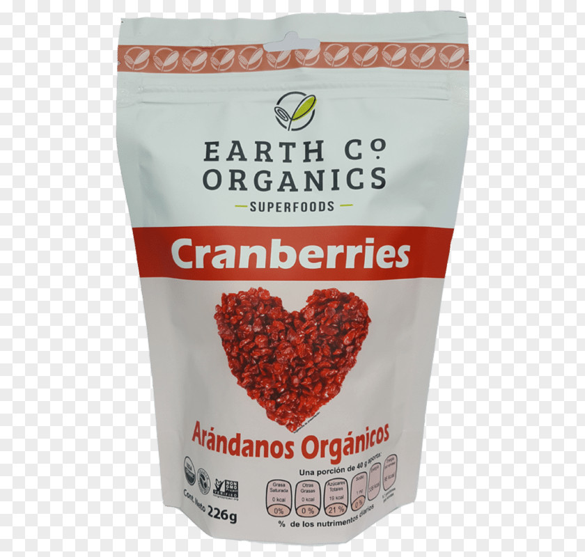 Sugar Organic Food Cranberry Superfood PNG