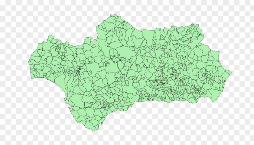 Andalucia Comarcas Of Andalusia Autonomous Communities Spain Community Map PNG