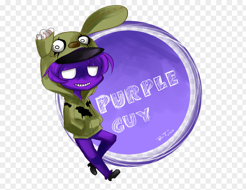 Purple Five Nights At Freddy's 3 2 4 FNaF World PNG