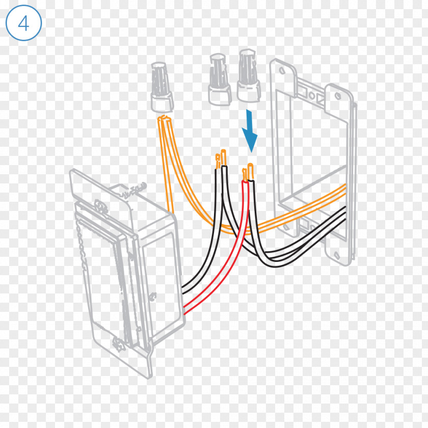 Step Diagram Electrical Switches Wires & Cable Wiring Insteon SwitchLinc-Dimmer 2477D PNG