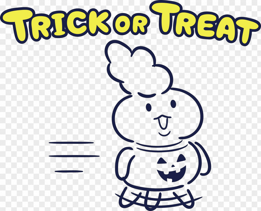 TRICK OR TREAT Happy Halloween PNG