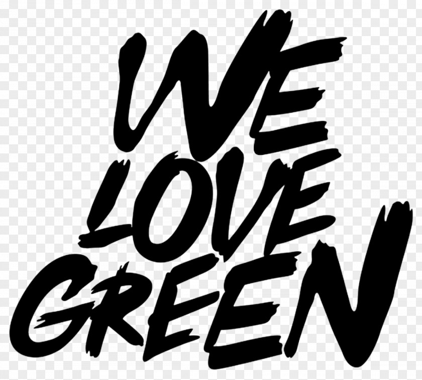 Bidon We Love Green Festival Logo Child Brand PNG