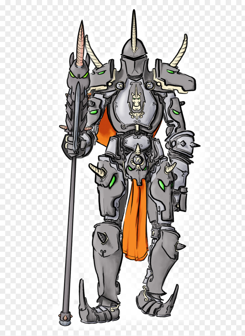 Knights At Dawn Legendary Creature Unicorn Knight Mecha PNG