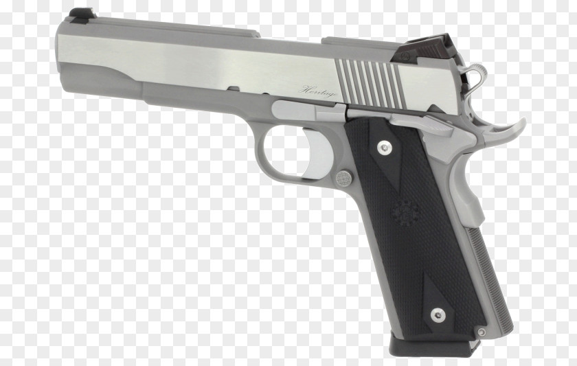M1911 Pistol .45 ACP Automatic Colt Commander Firearm PNG