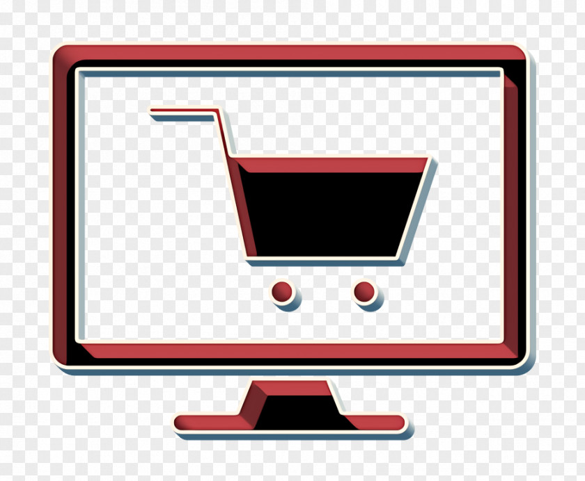 Screen Electronic Device Bag Icon Business Internet PNG