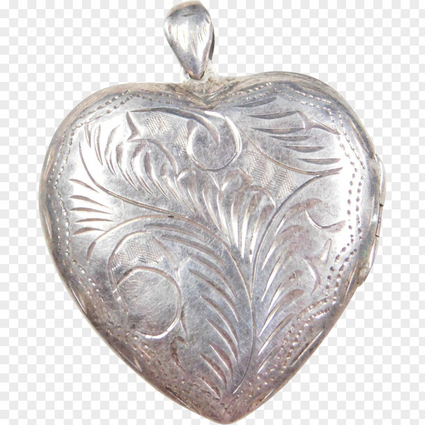 Silver Locket Charms & Pendants Sterling Jewellery PNG