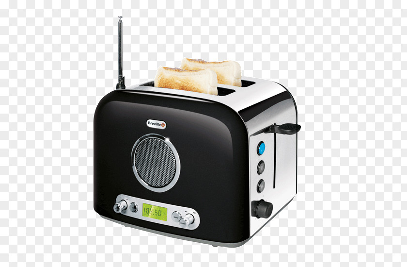 Toast Toaster Breville Radio Kitchen PNG