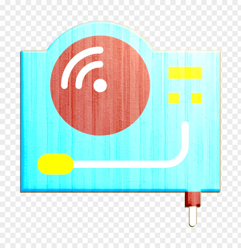 Turntable Icon Vinyl Player Party PNG