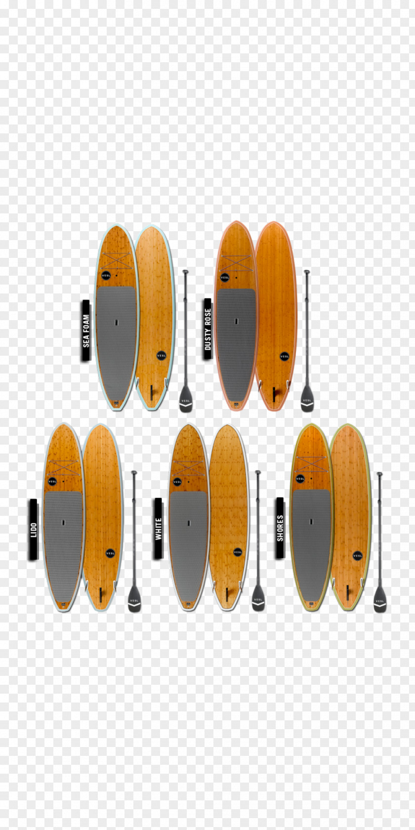 Bamboo Board Standup Paddleboarding Surfing VESL PADDLE BOARDS Heritage Avenue PNG
