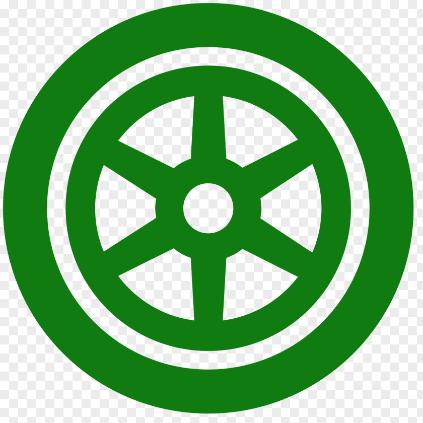 Car Wheel Icon Design PNG