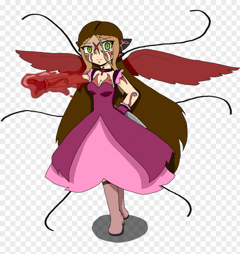 Fallings Angels Fairy Insect Cartoon Clip Art PNG