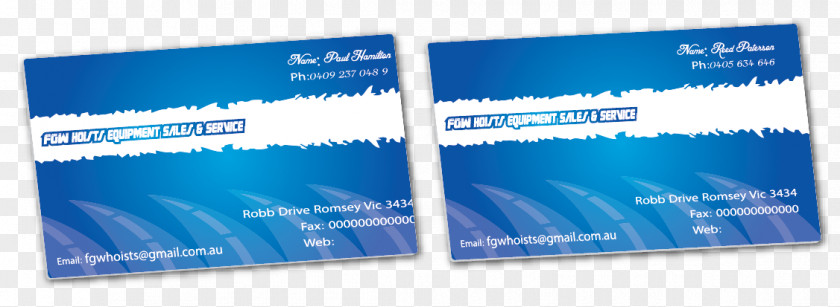 Professional Business Card Design Brand Font PNG