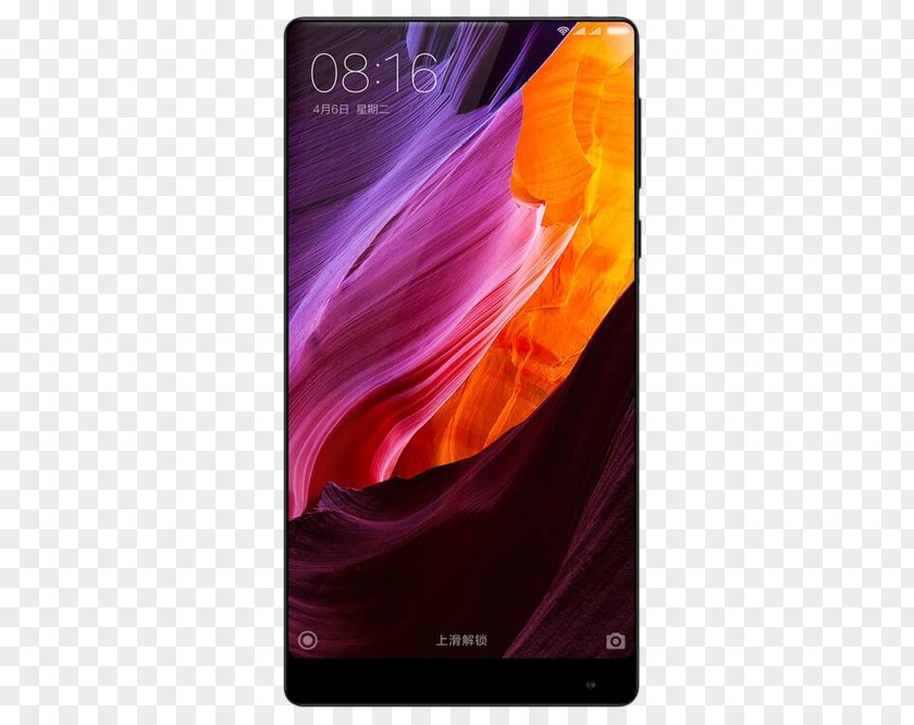 Smartphone Xiaomi Mi Mix Bezel-less 6.4 Inch,android 6.0,snapdragon 4G Telephone PNG