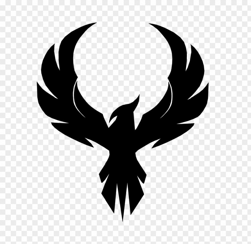 Stencil Symbol Logo Emblem Wing Black-and-white PNG