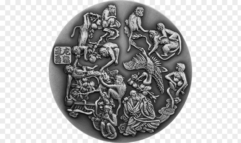 The 12 Chinese Zodiacs Medal Polish Mint Silver Numismatics PNG