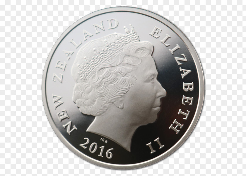 Coin New Zealand One-dollar Silver Dollar PNG