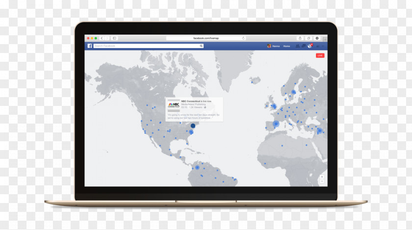 Facebook Live Streaming Broadcasting Social Media PNG