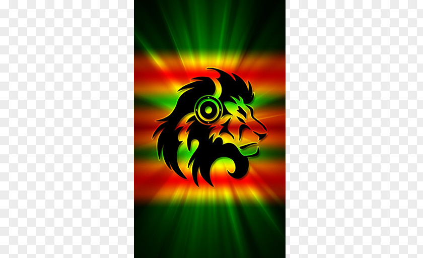 Lion Of Judah Rastafari Desktop Wallpaper Reggae PNG