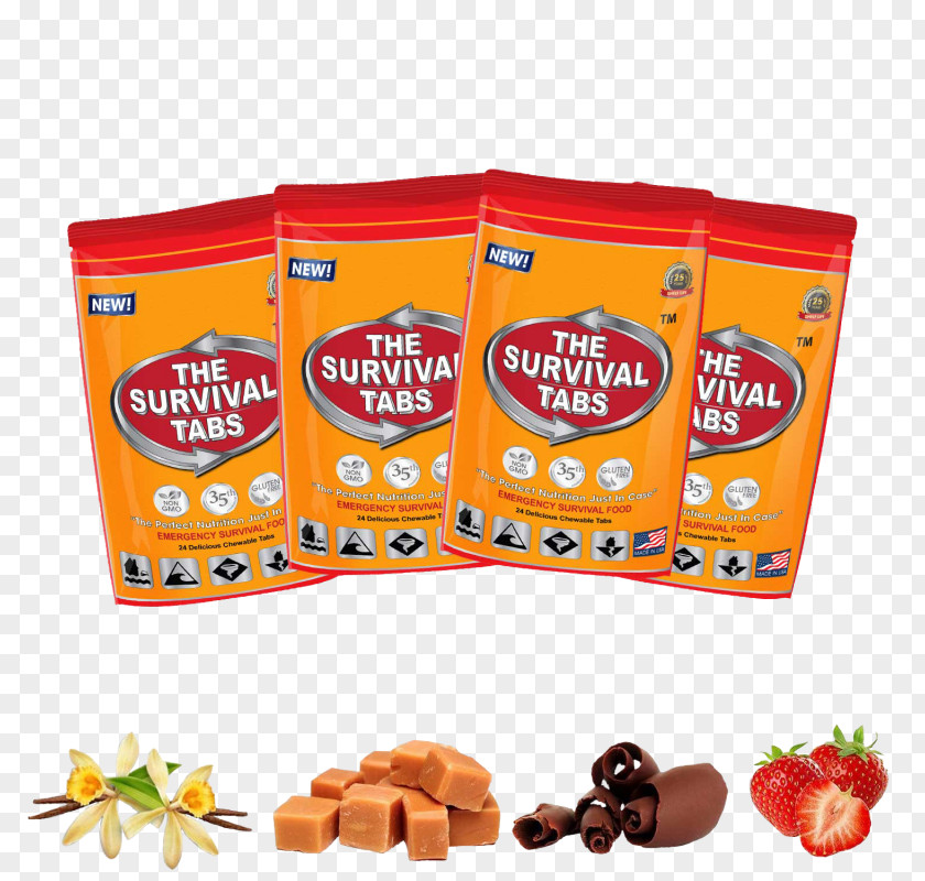 NoN Gmo Butterscotch Meal, Ready-to-Eat Survival Kit Skills Food PNG