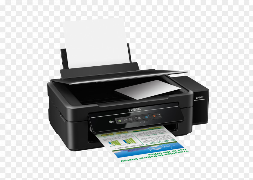 Printer Epson Inkjet Printing Wi-Fi PNG