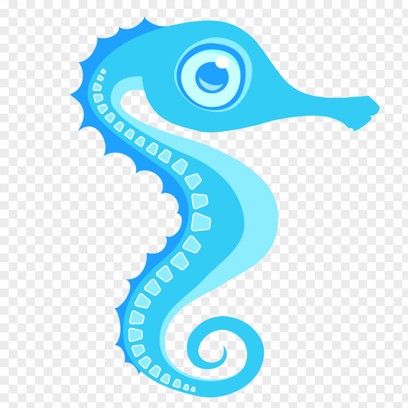 Seahorse Line Logo Clip Art PNG