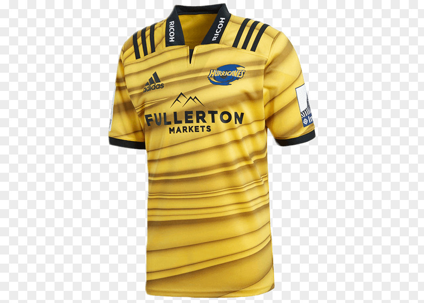 Shirt 2018 Super Rugby Season Hurricanes New Zealand National Union Team Atlantic Hurricane PNG