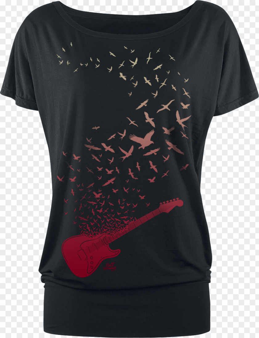 T-shirt Bird Clothing Top Woman PNG